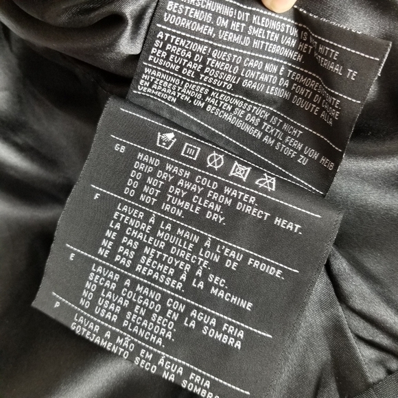 Harley Davidson Motorcycle Jacket Full Zip Black Embroidered Fire Red Gold Women - Picture 14 of 16